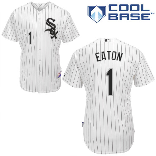 Adam Eaton #1 MLB Jersey-Chicago White Sox Men's Authentic Home White Cool Base Baseball Jersey